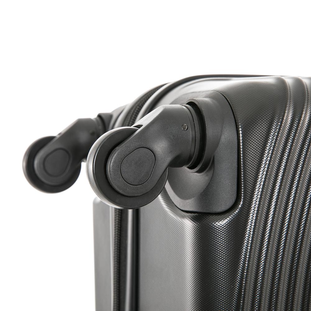 DUKAP Inception Lightweight Hardside Spinner 28 inch Black. Picture 10