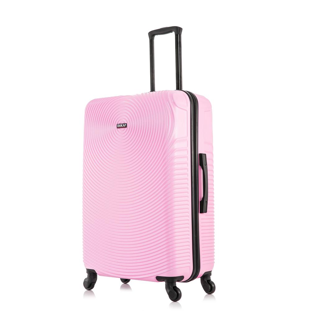 DUKAP Inception Lightweight Hardside Spinner 28 inch Pink. Picture 9
