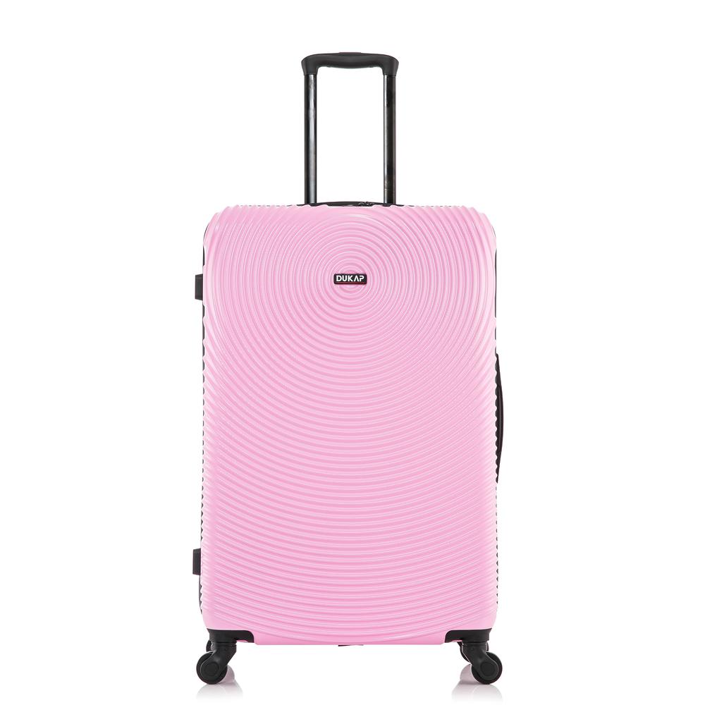 DUKAP Inception Lightweight Hardside Spinner 28 inch Pink. Picture 2