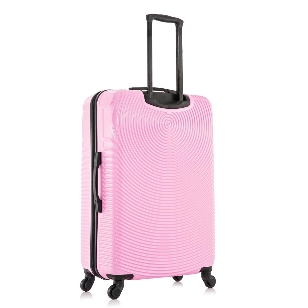 DUKAP Inception Lightweight Hardside Spinner 28 inch Pink. Picture 8