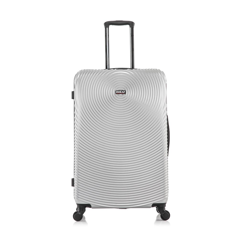 DUKAP Inception Lightweight Hardside Spinner 28 inch Silver. Picture 2