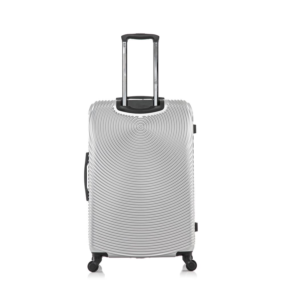 DUKAP Inception Lightweight Hardside Spinner 28 inch Silver. Picture 9