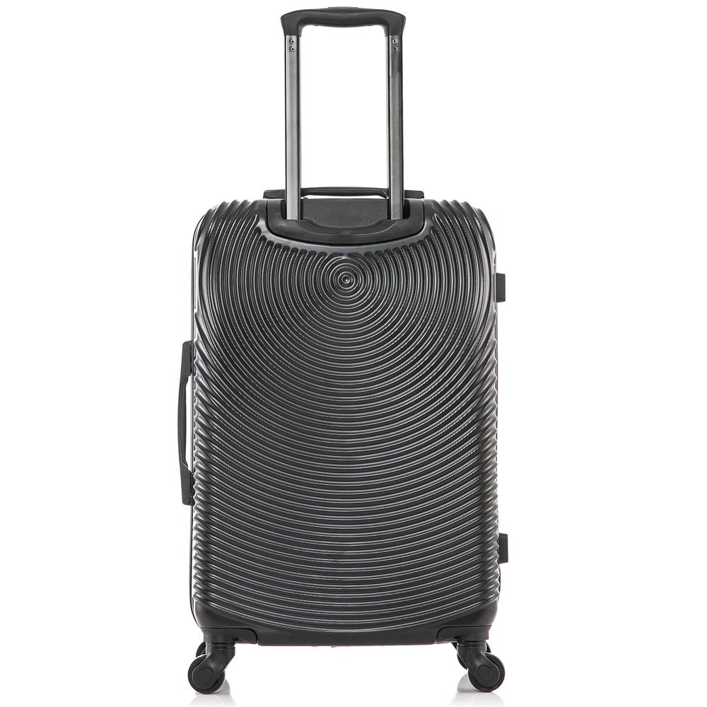 DUKAP Inception Lightweight Hardside Spinner 24 inch Black. Picture 8