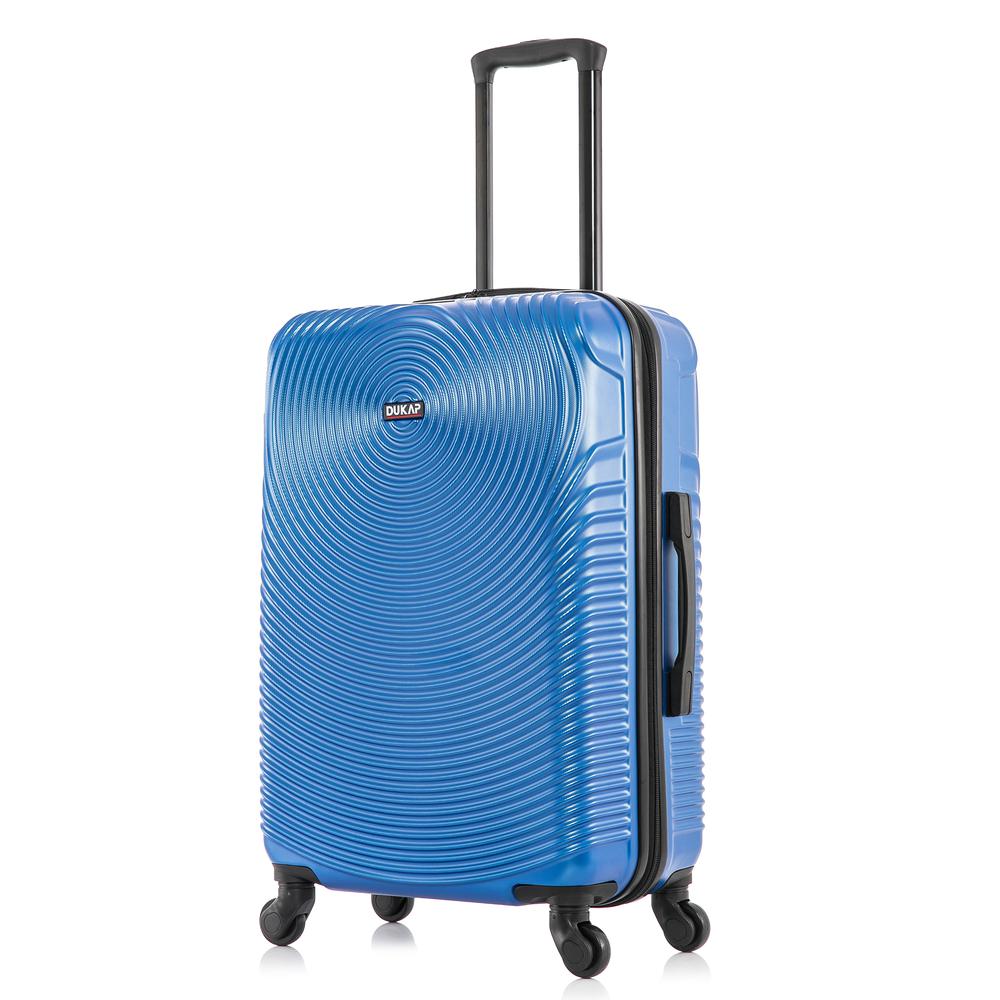 DUKAP Inception Lightweight Hardside Spinner 24 inch Blue. Picture 9