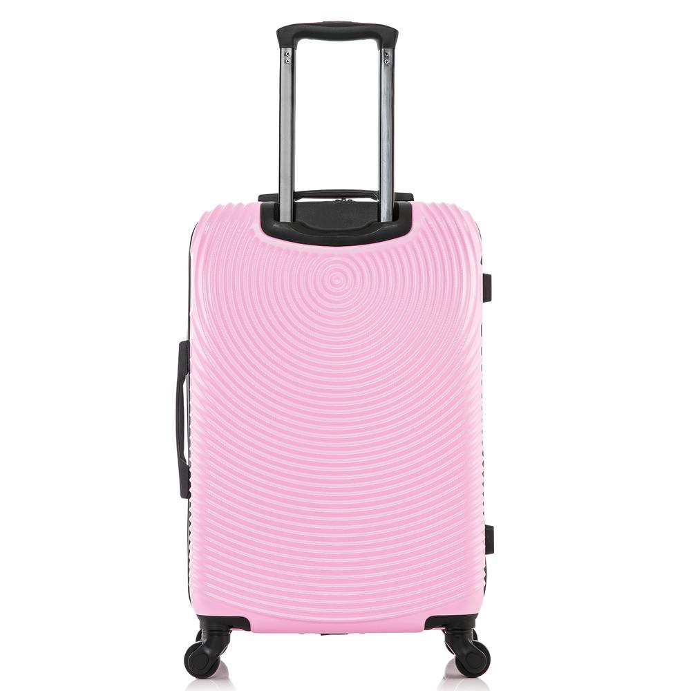 DUKAP Inception Lightweight Hardside Spinner 24 inch Pink. Picture 8