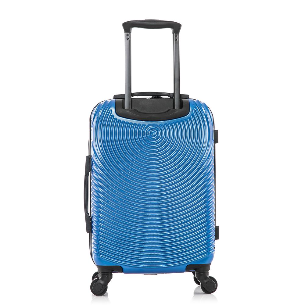 DUKAP Inception Lightweight Hardside Spinner 20 inch Blue. Picture 9