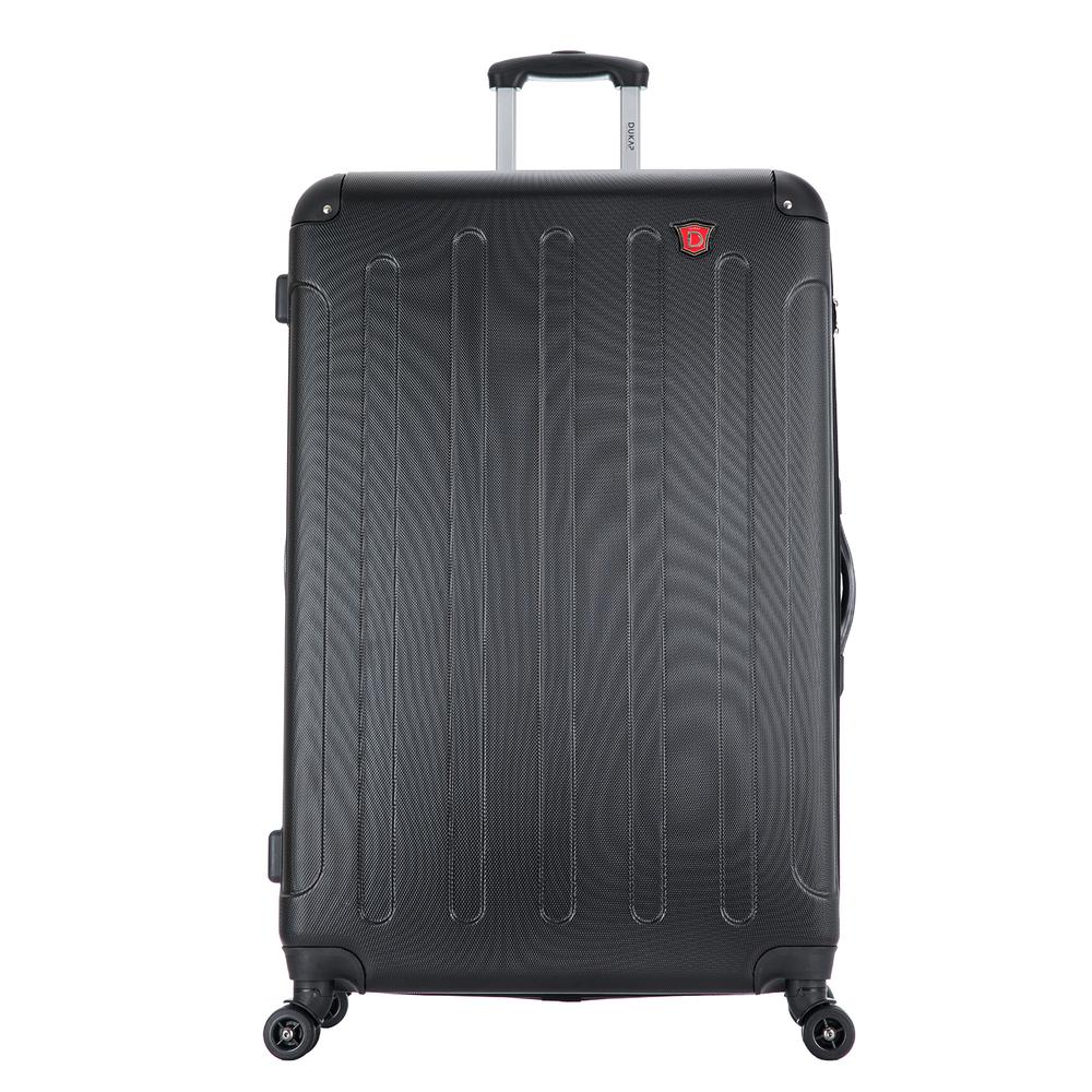 DUKAP Intely Hardside Spinner 32 inch with  Integrated Digital Weight Scale  - Black. Picture 2