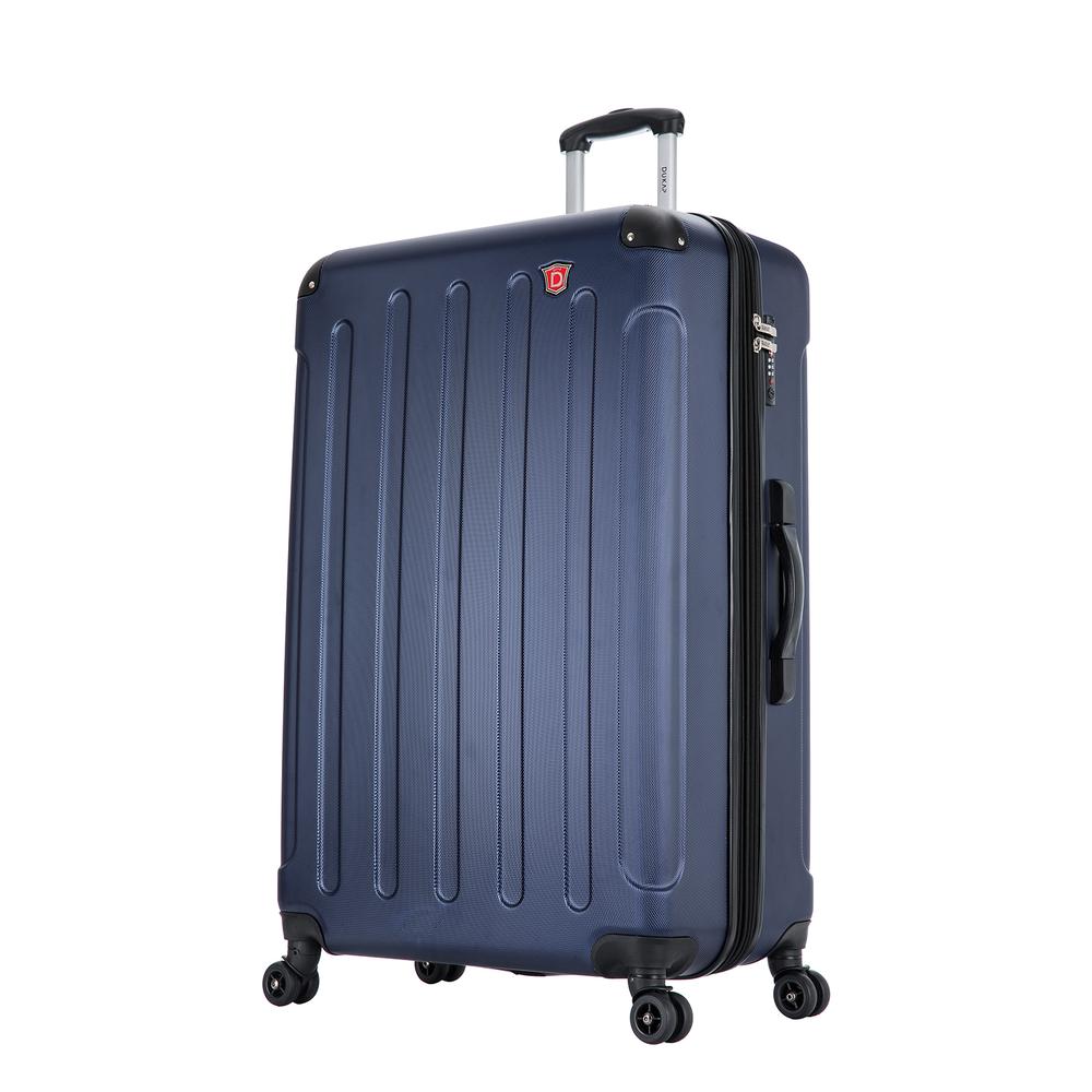 DUKAP Intely Hardside Spinner 32 inch with  Integrated Digital Weight Scale  - Blue. Picture 3