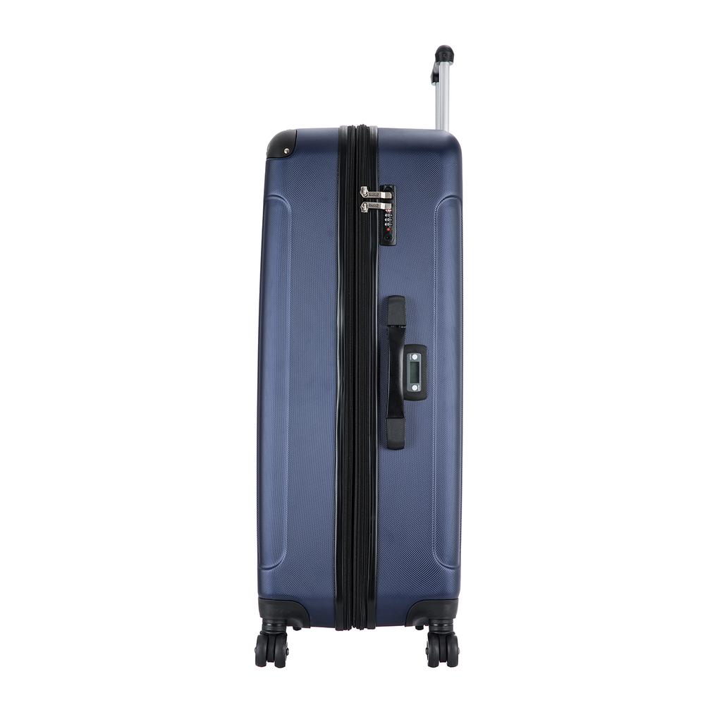 DUKAP Intely Hardside Spinner 32 inch with  Integrated Digital Weight Scale  - Blue. Picture 1