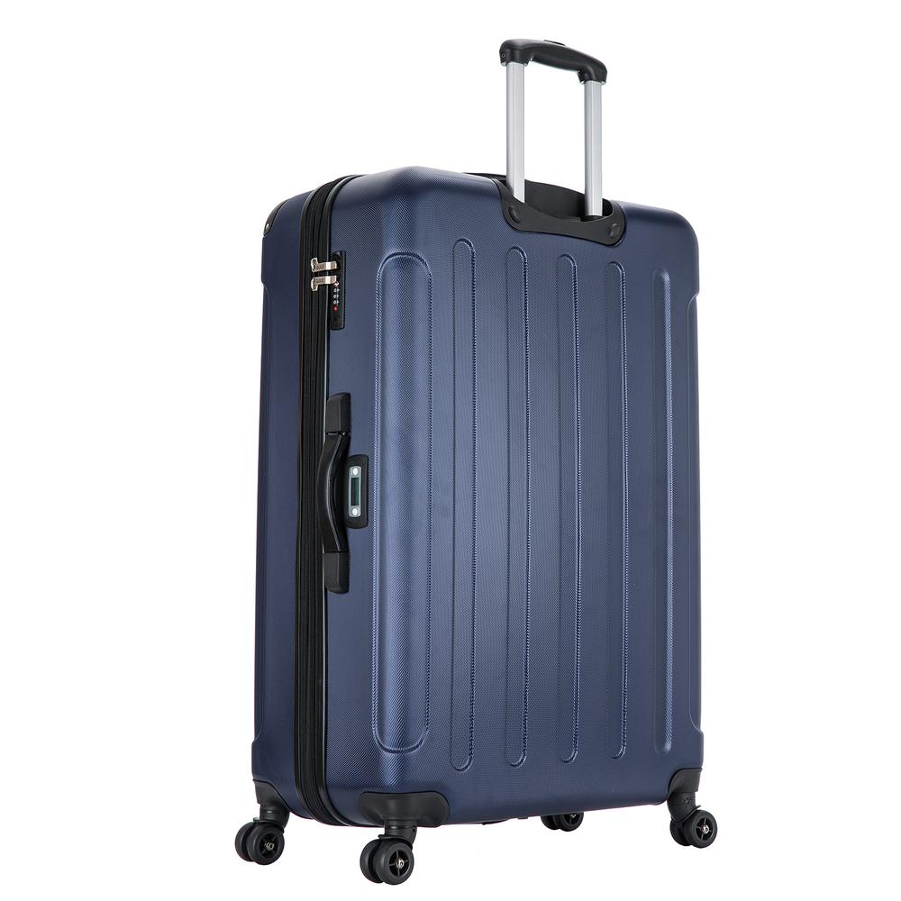 DUKAP Intely Hardside Spinner 32 inch with  Integrated Digital Weight Scale  - Blue. Picture 8