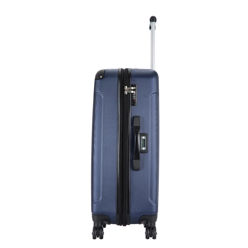 DUKAP Intely Hardside Spinner 28 inch with  Integrated Digital Weight Scale  - Blue. Picture 4