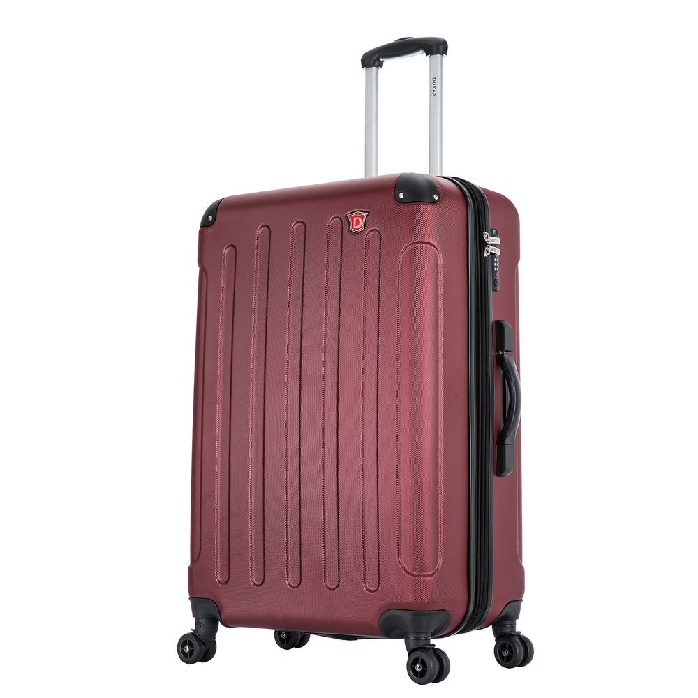 DUKAP Intely Hardside Spinner 28 inch with  Integrated Digital Weight Scale  - Wine. Picture 8