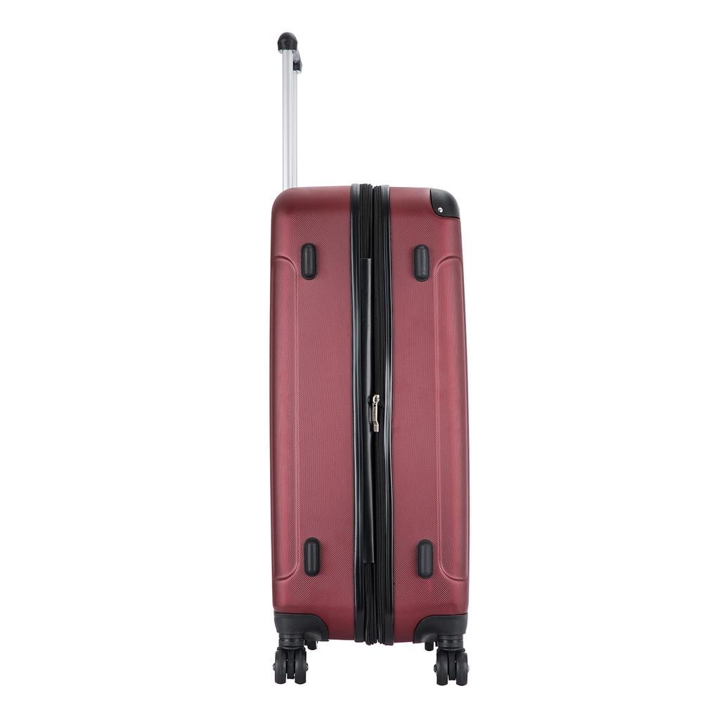 DUKAP Intely Hardside Spinner 28 inch with  Integrated Digital Weight Scale  - Wine. Picture 3