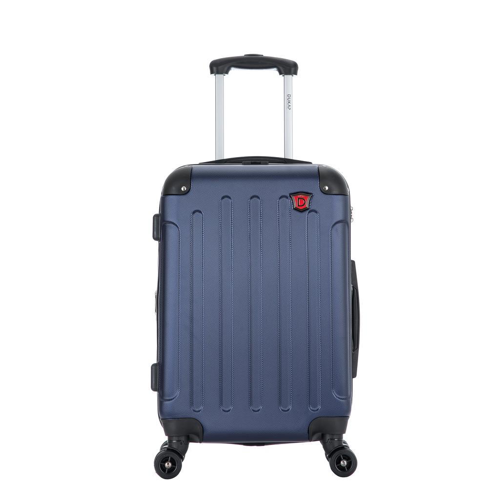 DUKAP Intely Hardside Spinner 20 inch with integrated USB port - Blue. Picture 1
