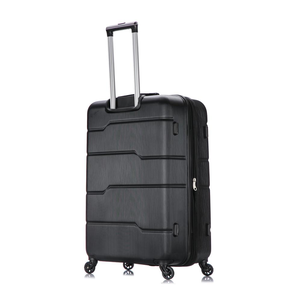 DUKAP Rodez Lightweight Hardside Spinner 28 inch Black. Picture 7