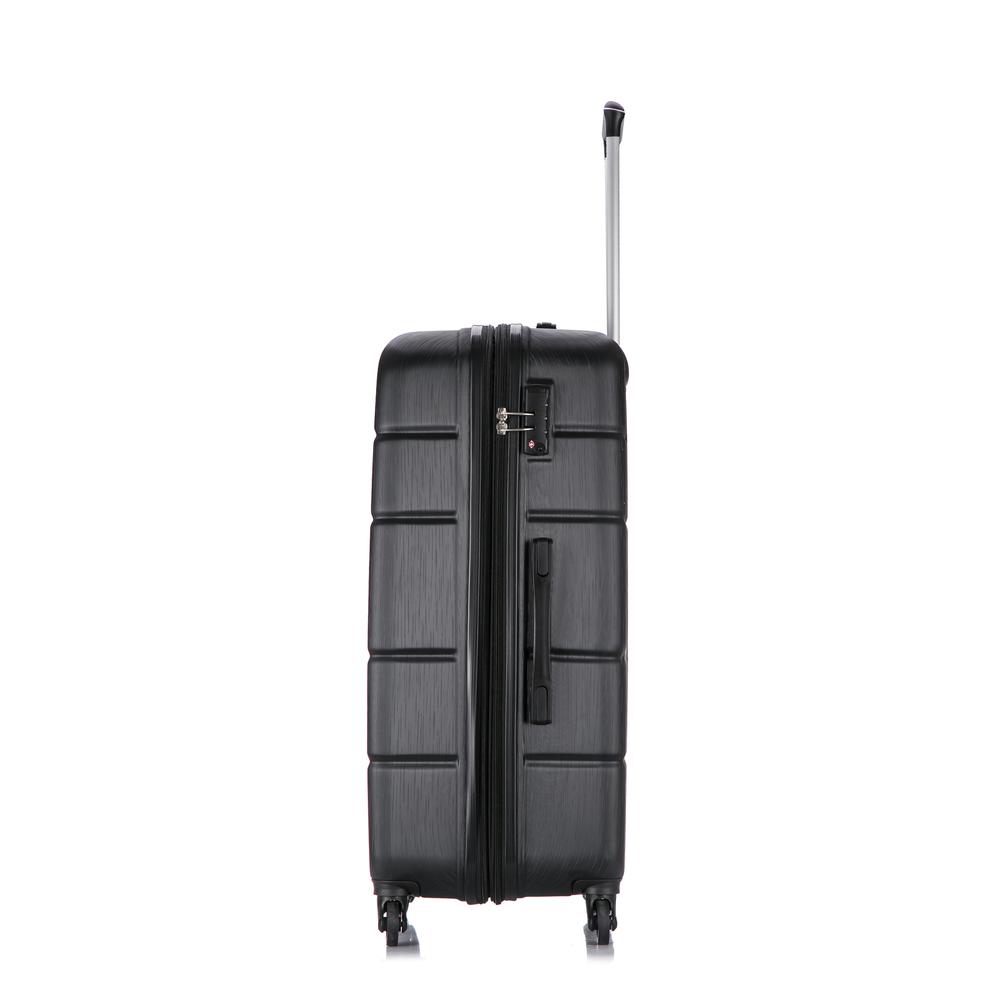 DUKAP Rodez Lightweight Hardside Spinner 28 inch Black. Picture 10