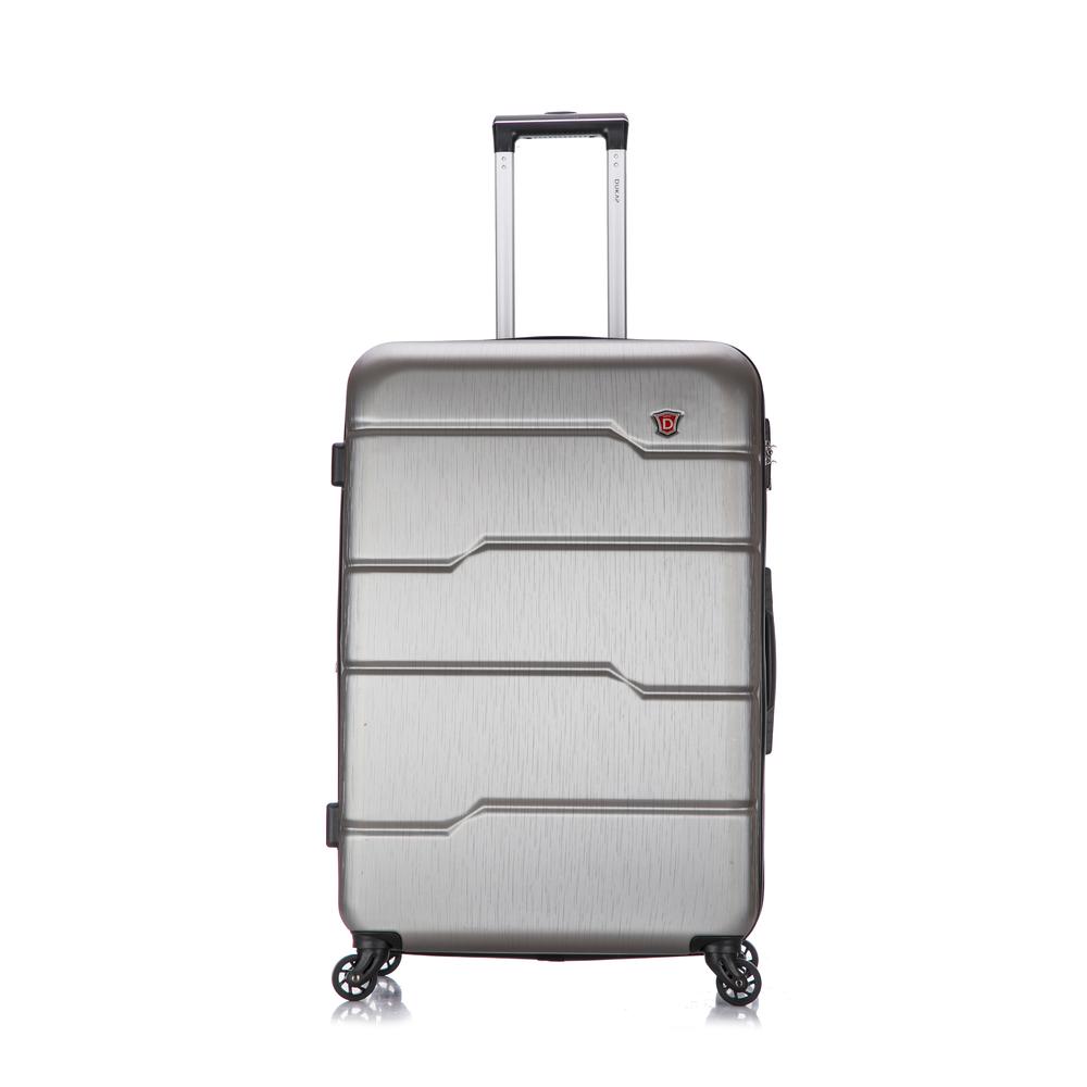 DUKAP Rodez Lightweight Hardside Spinner 28 inch Silver. Picture 12