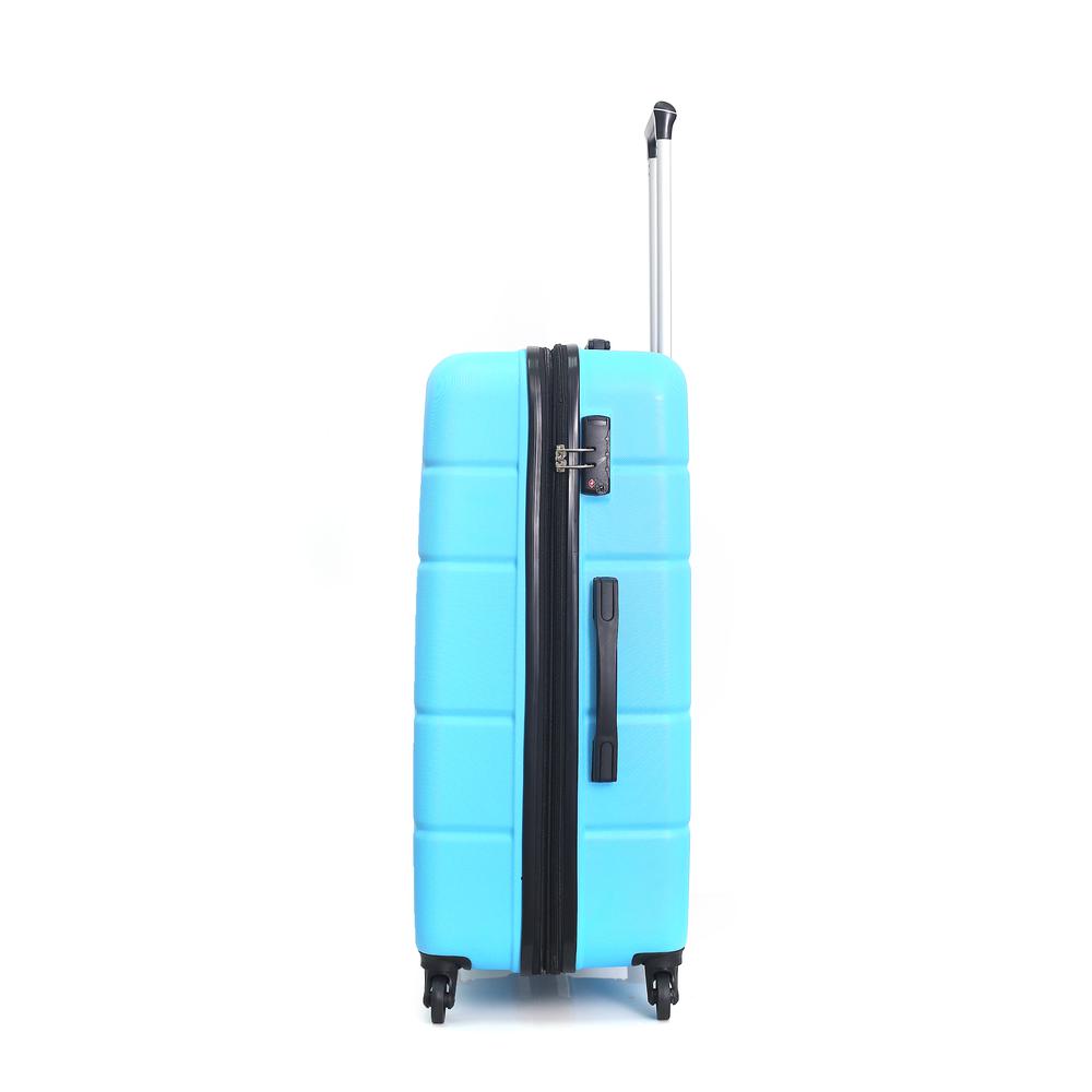 DUKAP Rodez Lightweight Hardside Spinner 28 inch Light Blue. Picture 13