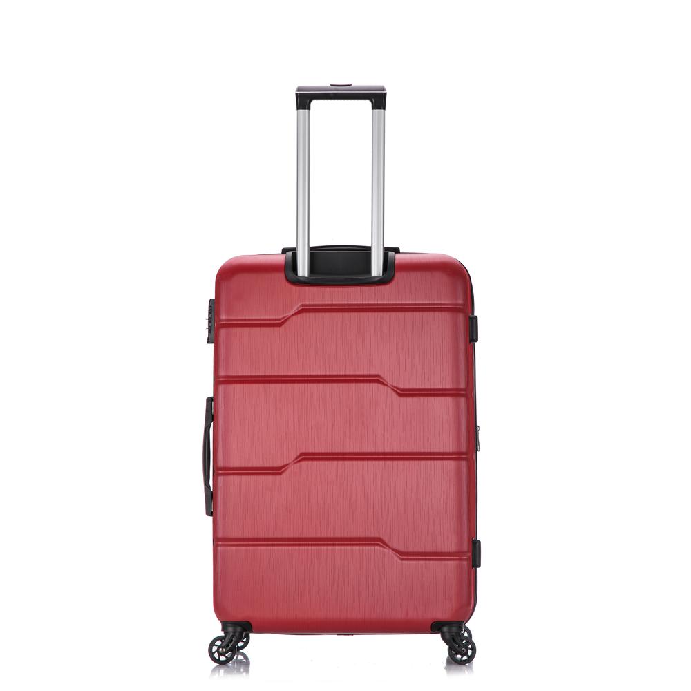 DUKAP Rodez Lightweight Hardside Spinner 28 inch Red. Picture 6
