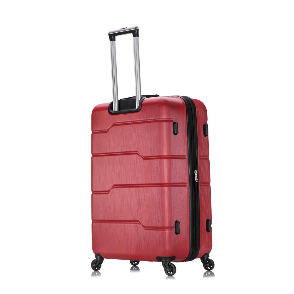 DUKAP Rodez Lightweight Hardside Spinner 28 inch Red. Picture 8