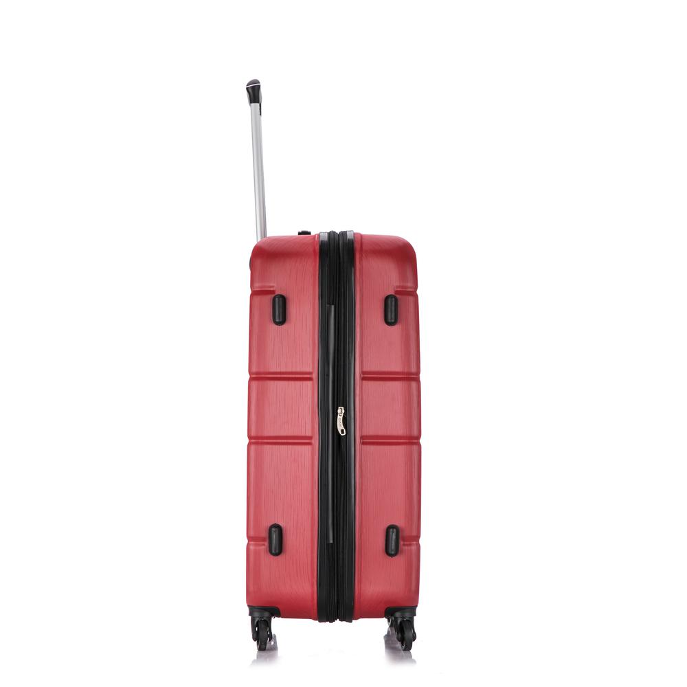 DUKAP Rodez Lightweight Hardside Spinner 28 inch Red. Picture 9