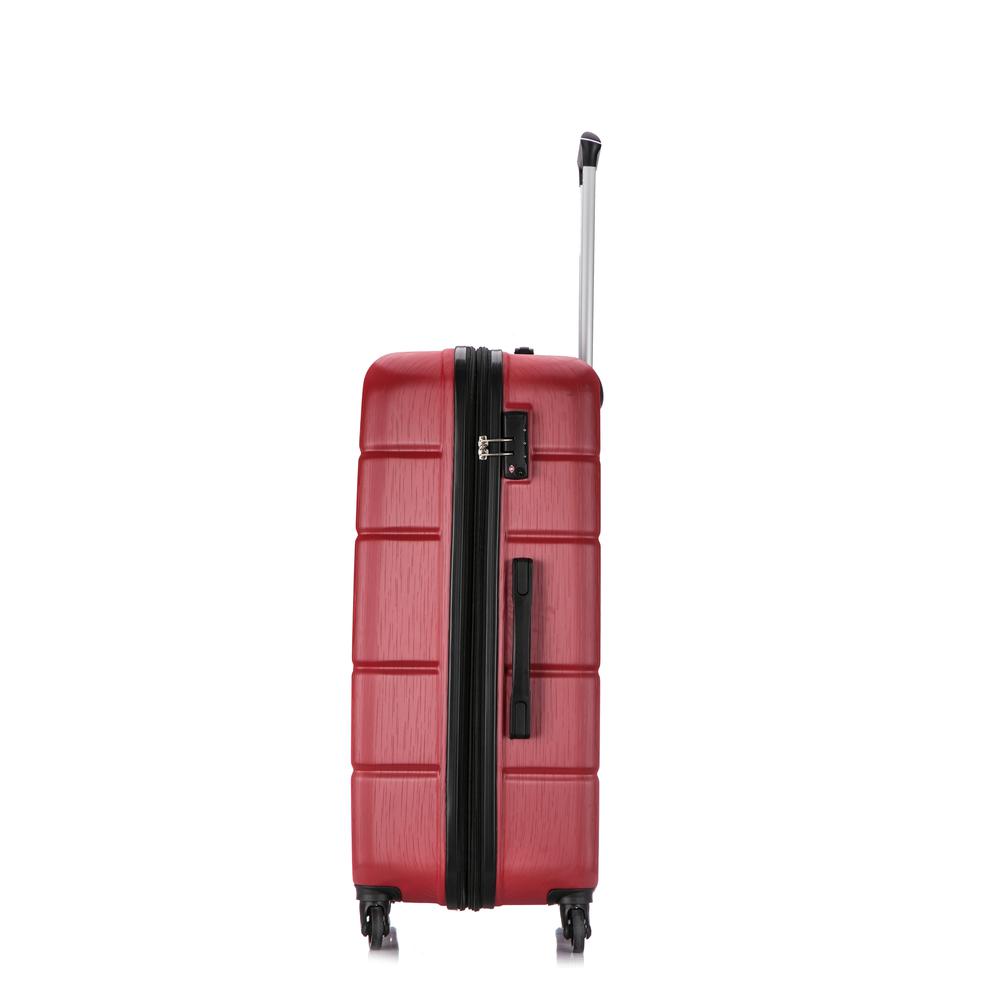 DUKAP Rodez Lightweight Hardside Spinner 28 inch Red. Picture 13