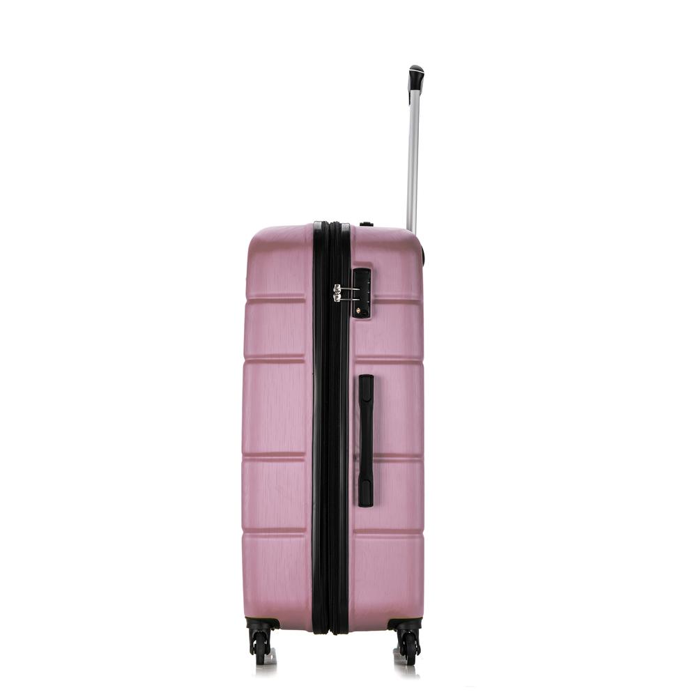 DUKAP Rodez Lightweight Hardside Spinner 28 inch Rose Gold. Picture 11