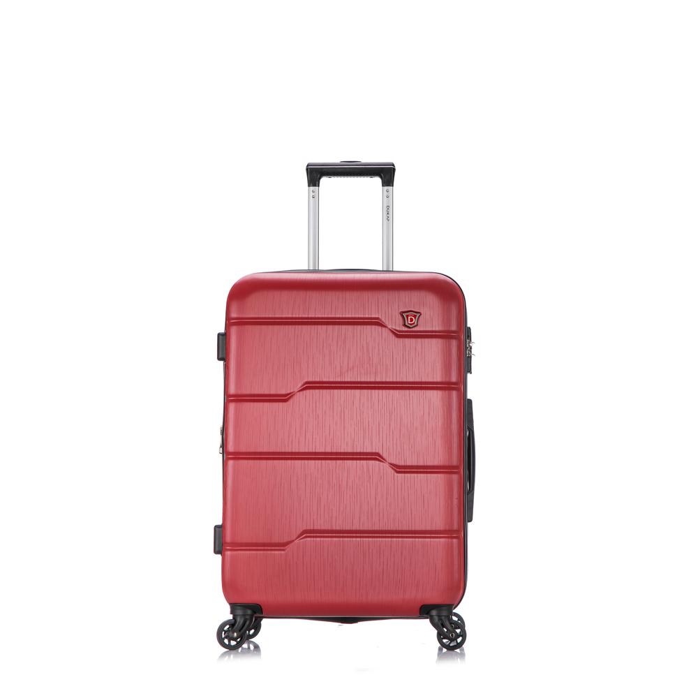 DUKAP Rodez Lightweight Hardside Spinner 24 inch Red. Picture 7
