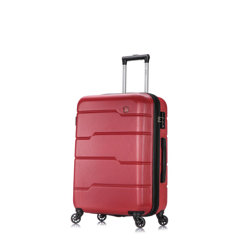 DUKAP Rodez Lightweight Hardside Spinner 24 inch Red. Picture 11