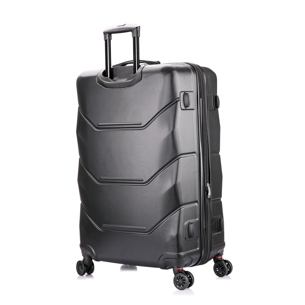DUKAP Zonix Lightweight Hardside Spinner 30 inch Black. Picture 5