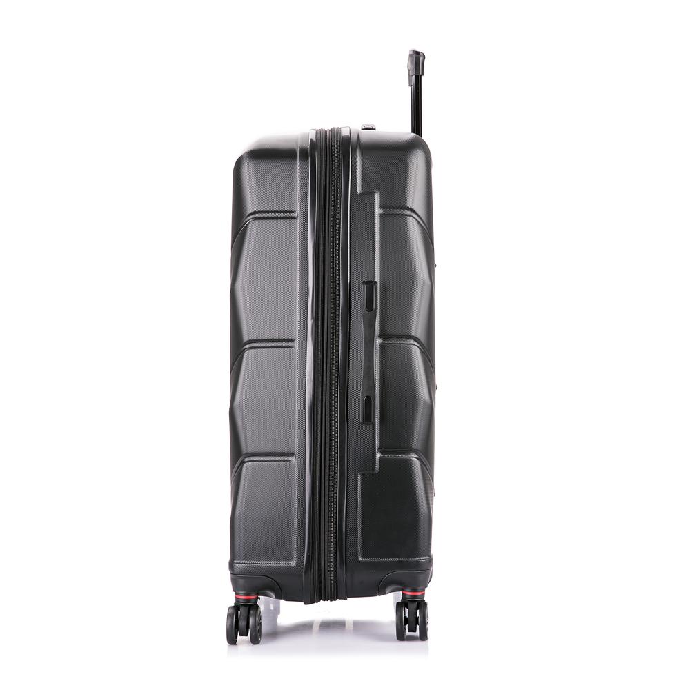 DUKAP Zonix Lightweight Hardside Spinner 30 inch Black. Picture 2