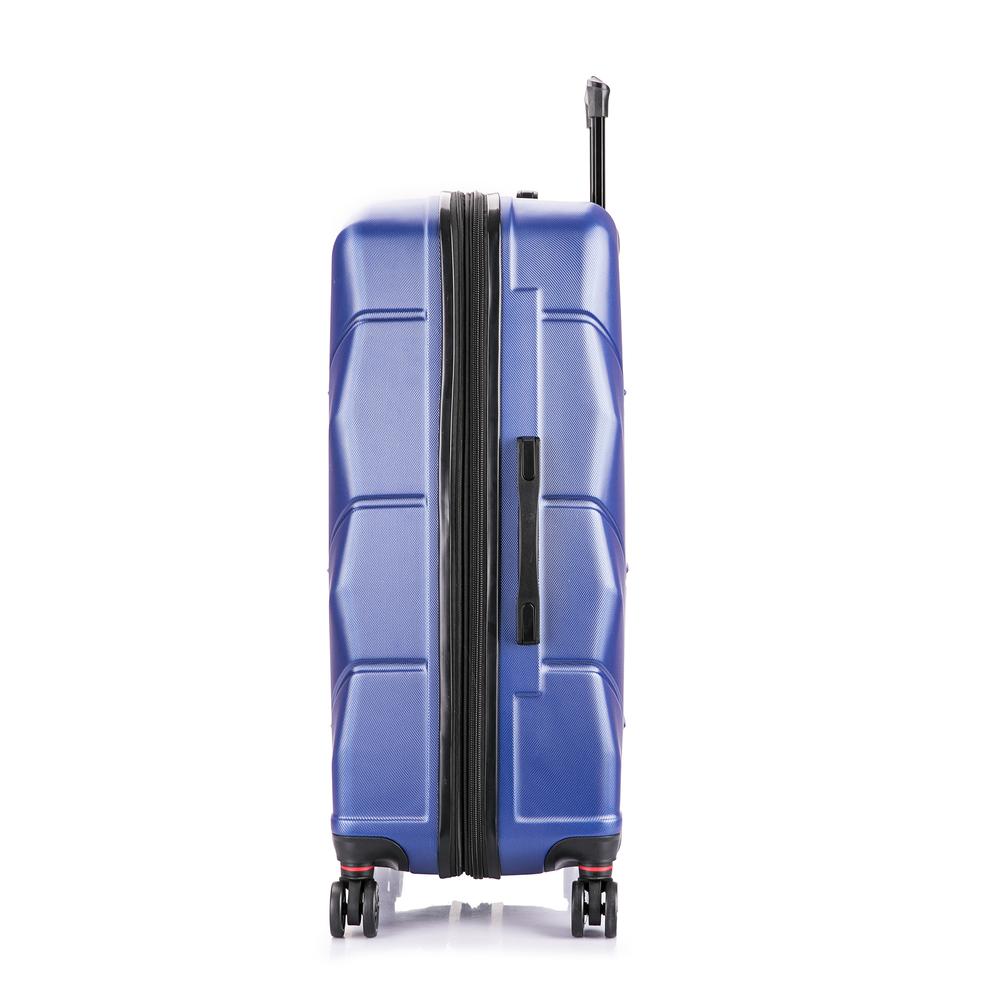 DUKAP Zonix Lightweight Hardside Spinner 30 inch Blue. Picture 1