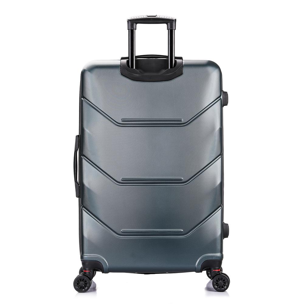 DUKAP Zonix Lightweight Hardside Spinner 30 inch Grey. Picture 1