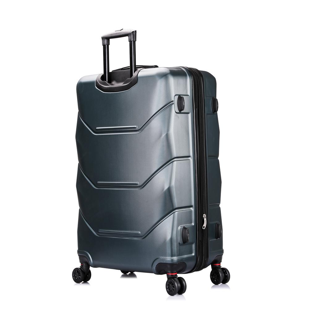 DUKAP Zonix Lightweight Hardside Spinner 30 inch Grey. Picture 6