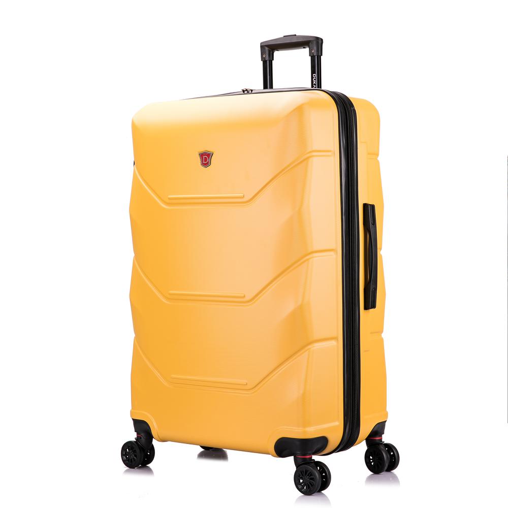 DUKAP Zonix Lightweight Hardside Spinner 30 inch Mustard. Picture 2