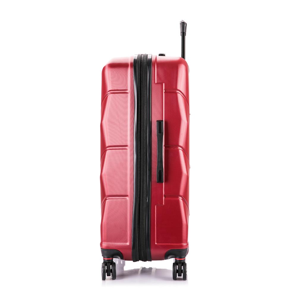 DUKAP Zonix Lightweight Hardside Spinner 30 inch Wine. Picture 5