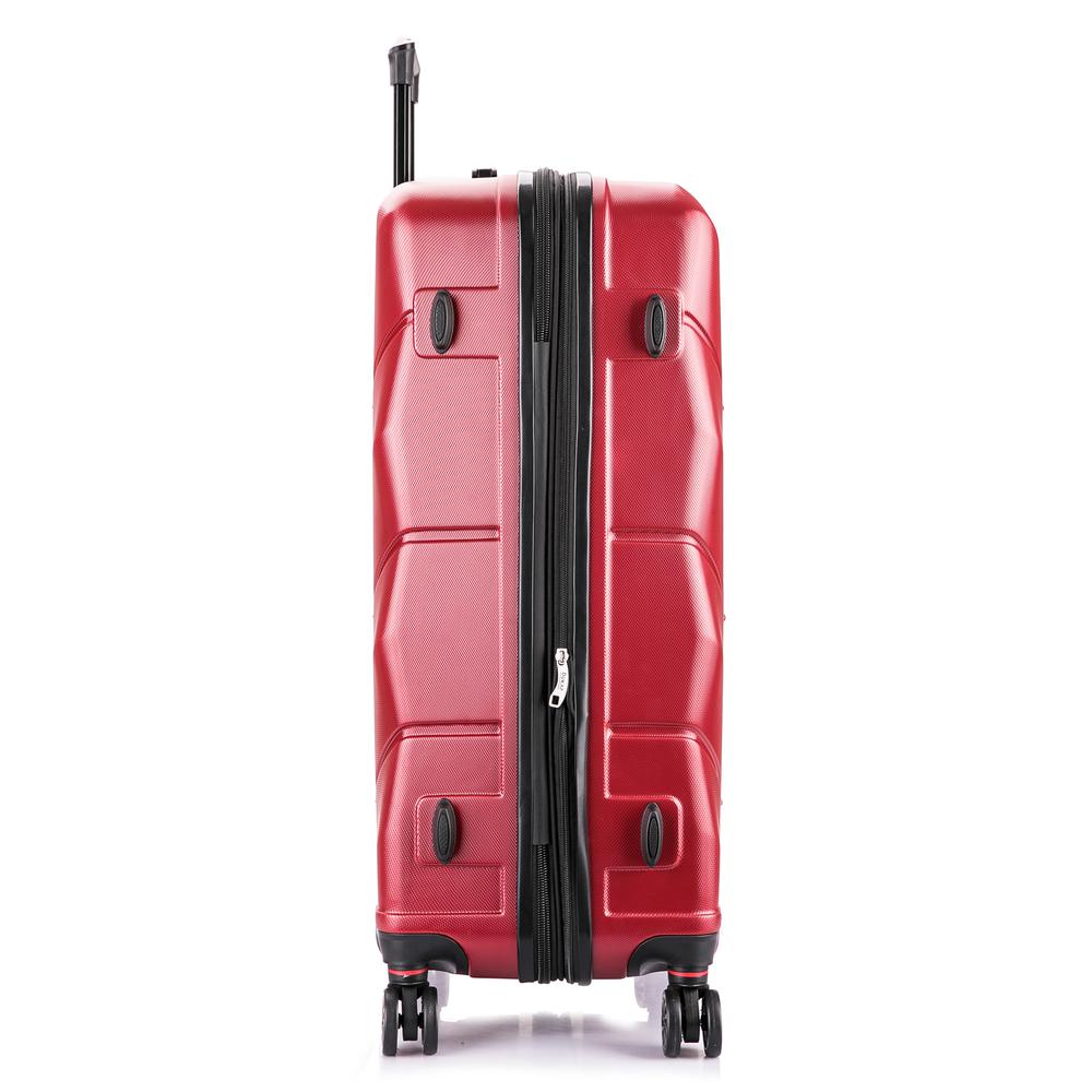 DUKAP Zonix Lightweight Hardside Spinner 30 inch Wine. Picture 2