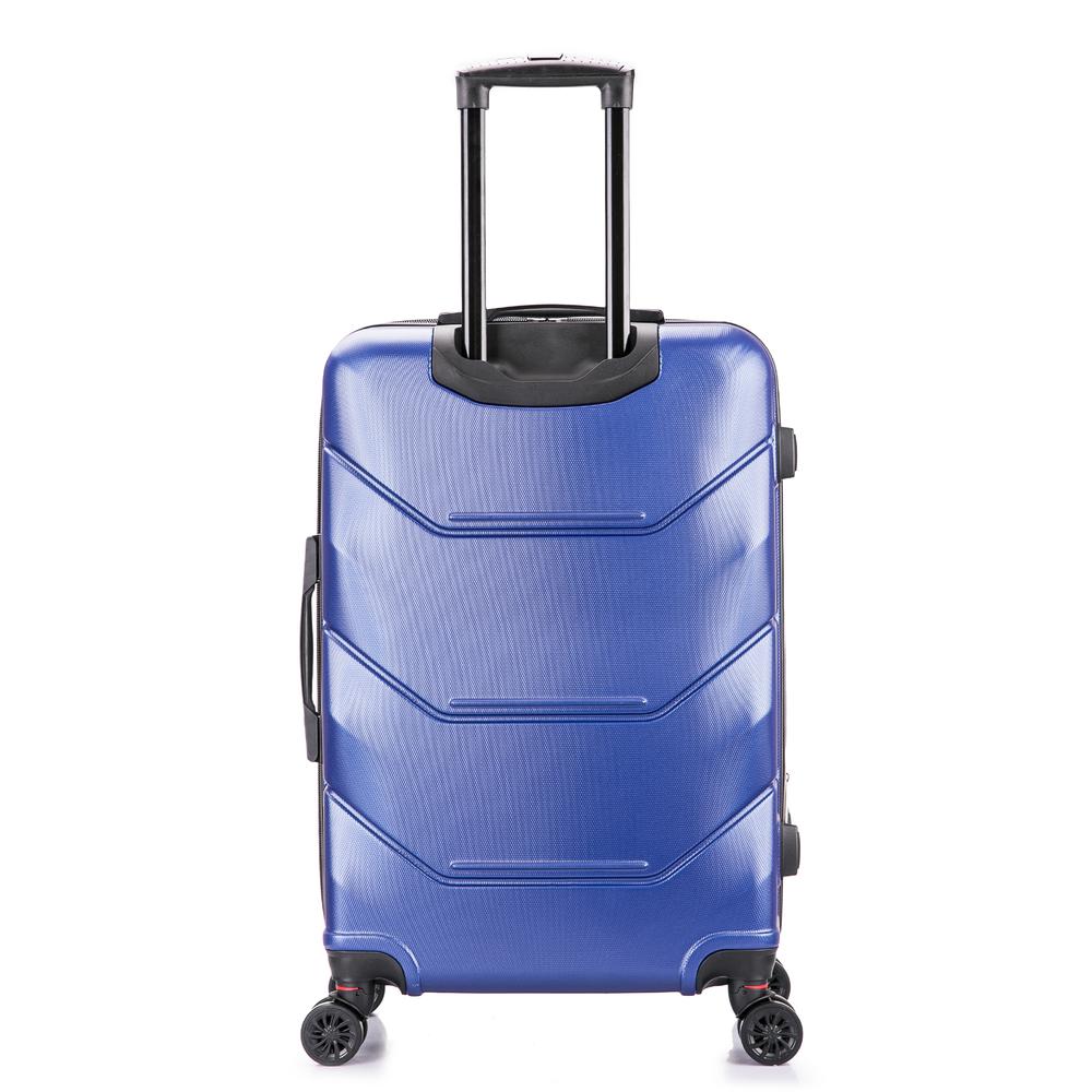 DUKAP Zonix Lightweight Hardside Spinner 26 inch Blue. Picture 5