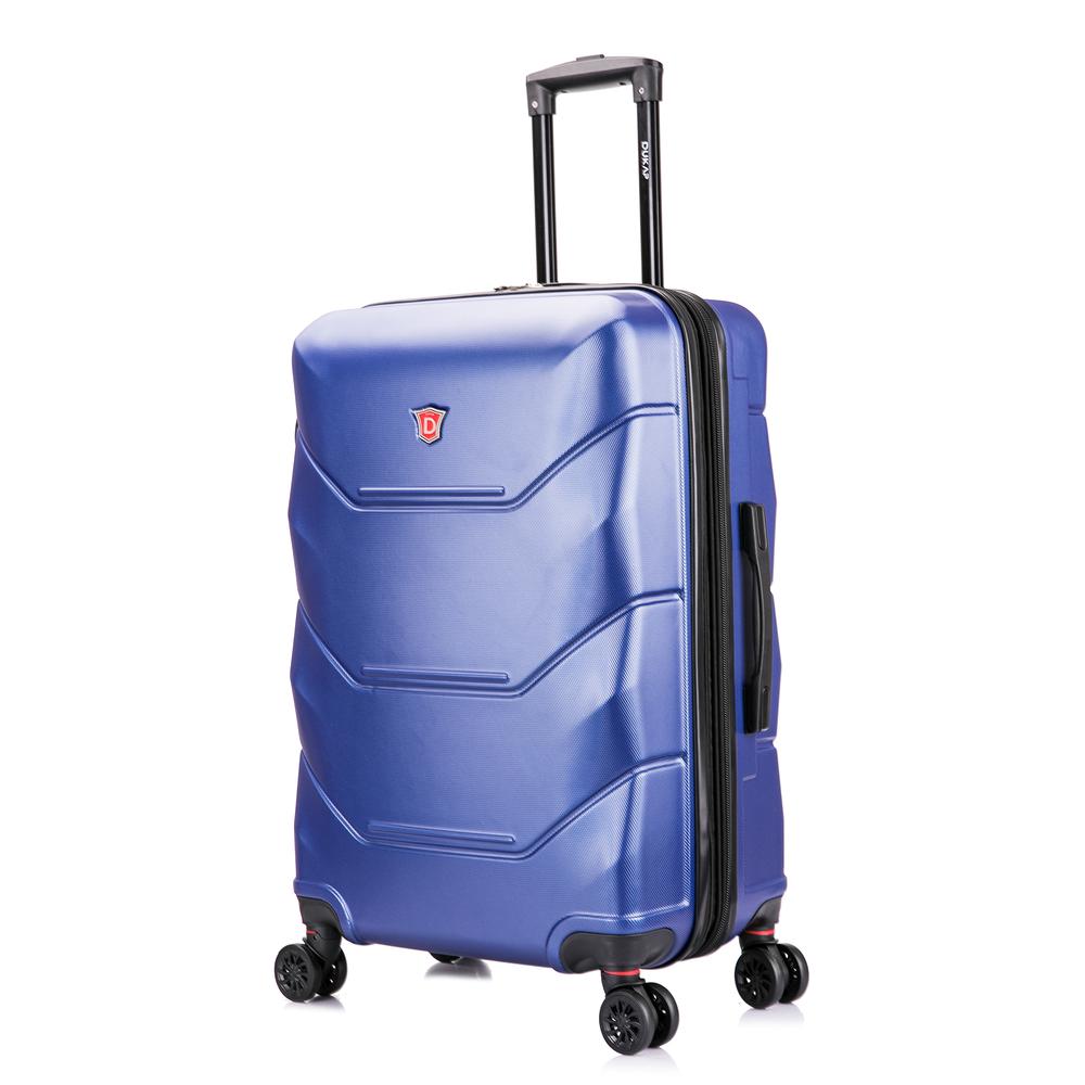 DUKAP Zonix Lightweight Hardside Spinner 26 inch Blue. Picture 4