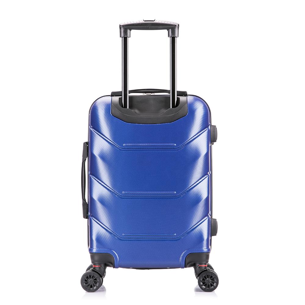 DUKAP Zonix Lightweight Hardside Spinner 20 inch Blue. Picture 2