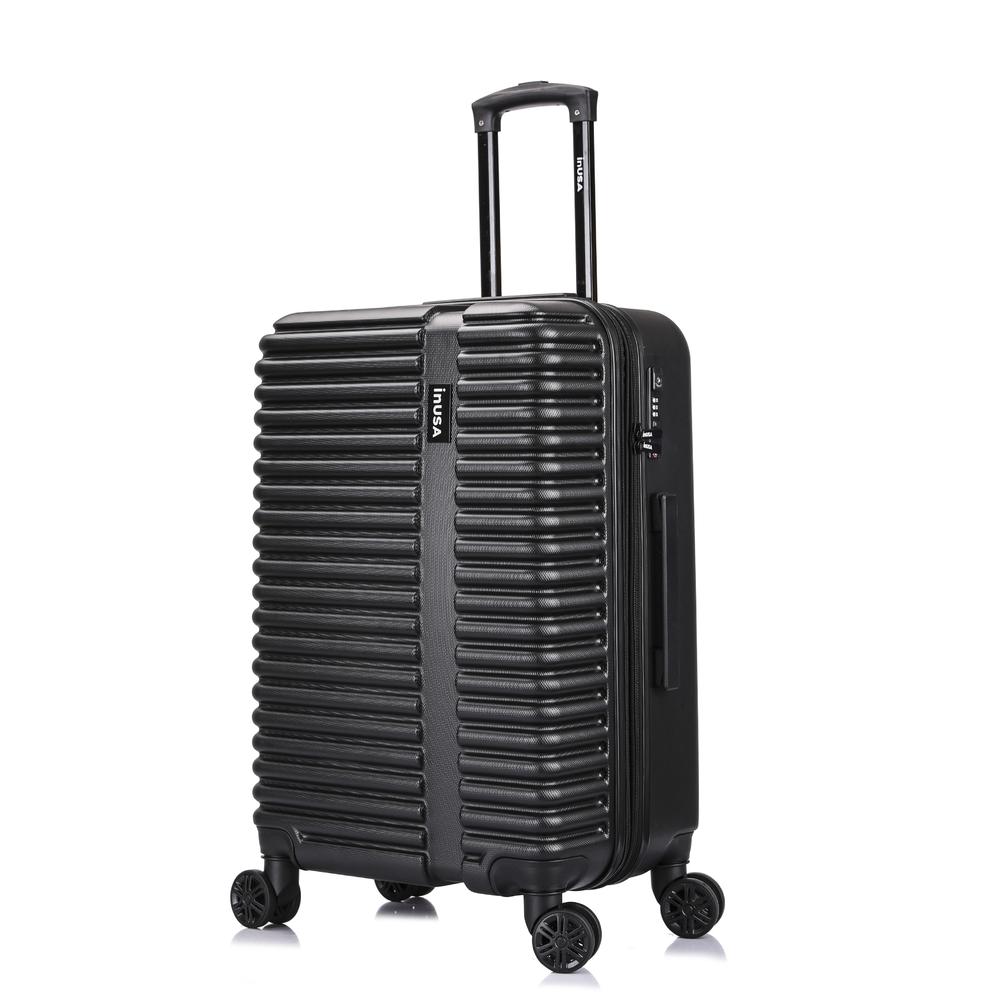 InUSA Ally lightweight hardside spinner 24 inch Black. Picture 16