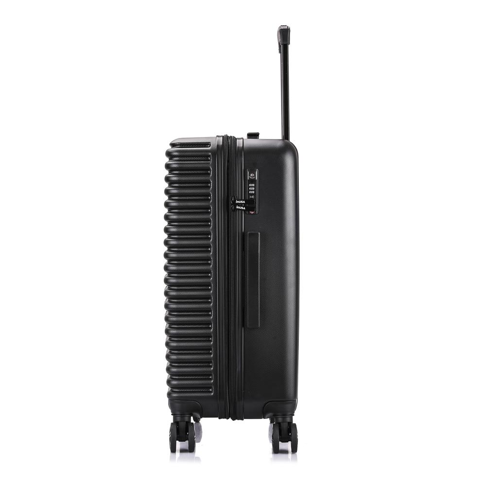 InUSA Ally lightweight hardside spinner 24 inch Black. Picture 11