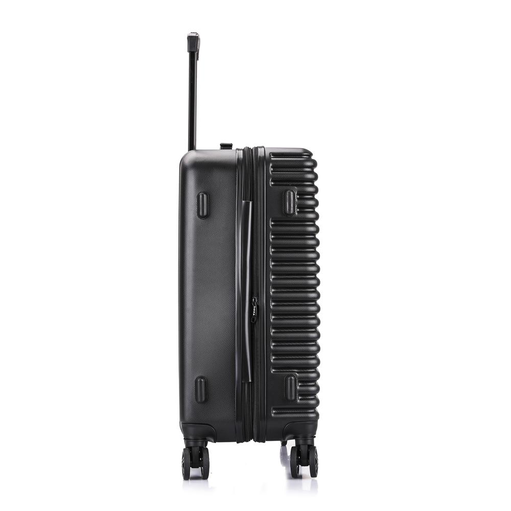 InUSA Ally lightweight hardside spinner 24 inch Black. Picture 12