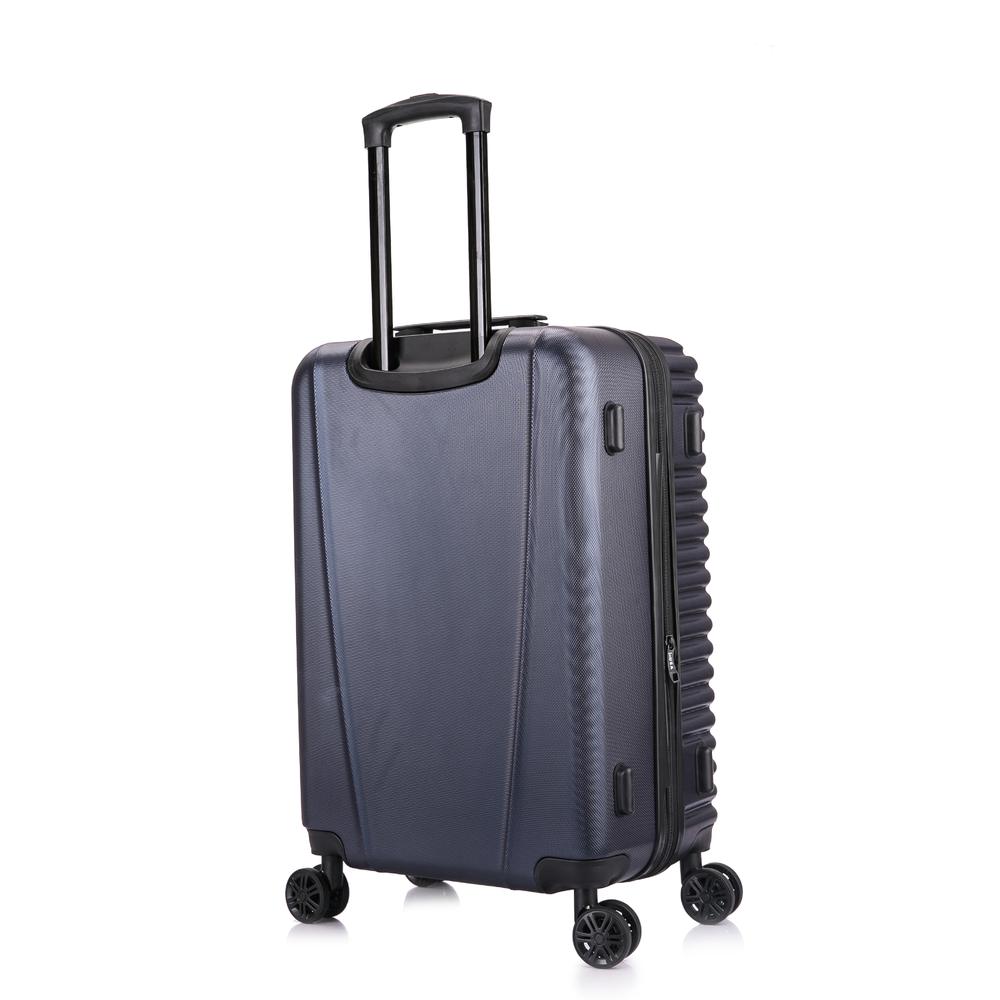 InUSA Ally lightweight hardside spinner 24 inch Navy Blue. Picture 12