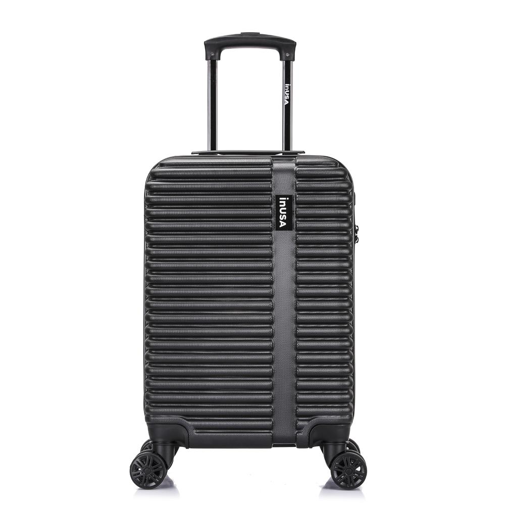 InUSA Ally lightweight hardside spinner 20 inch Black. Picture 12