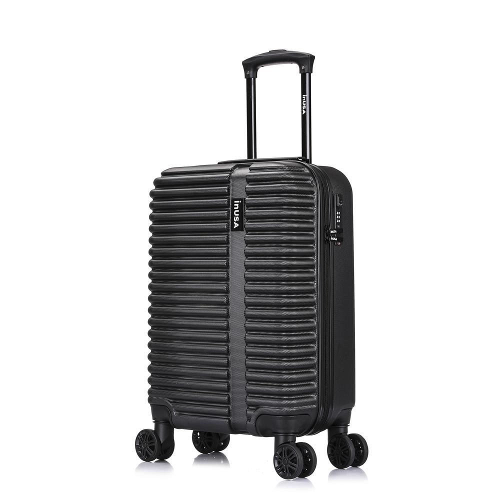 InUSA Ally lightweight hardside spinner 20 inch Black. Picture 16