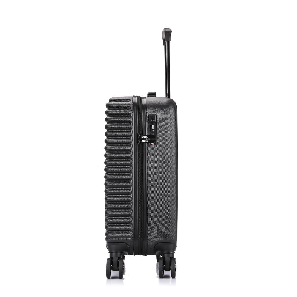 InUSA Ally lightweight hardside spinner 20 inch Black. Picture 15