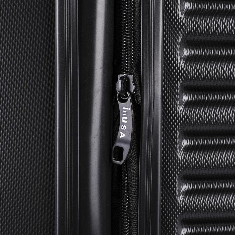 InUSA Ally lightweight hardside spinner 20 inch Black. Picture 5
