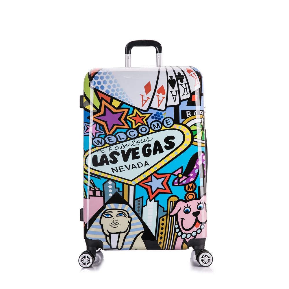 InUSA Prints Lightweight Hardside Spinner 28 inch Lasvegas. Picture 15