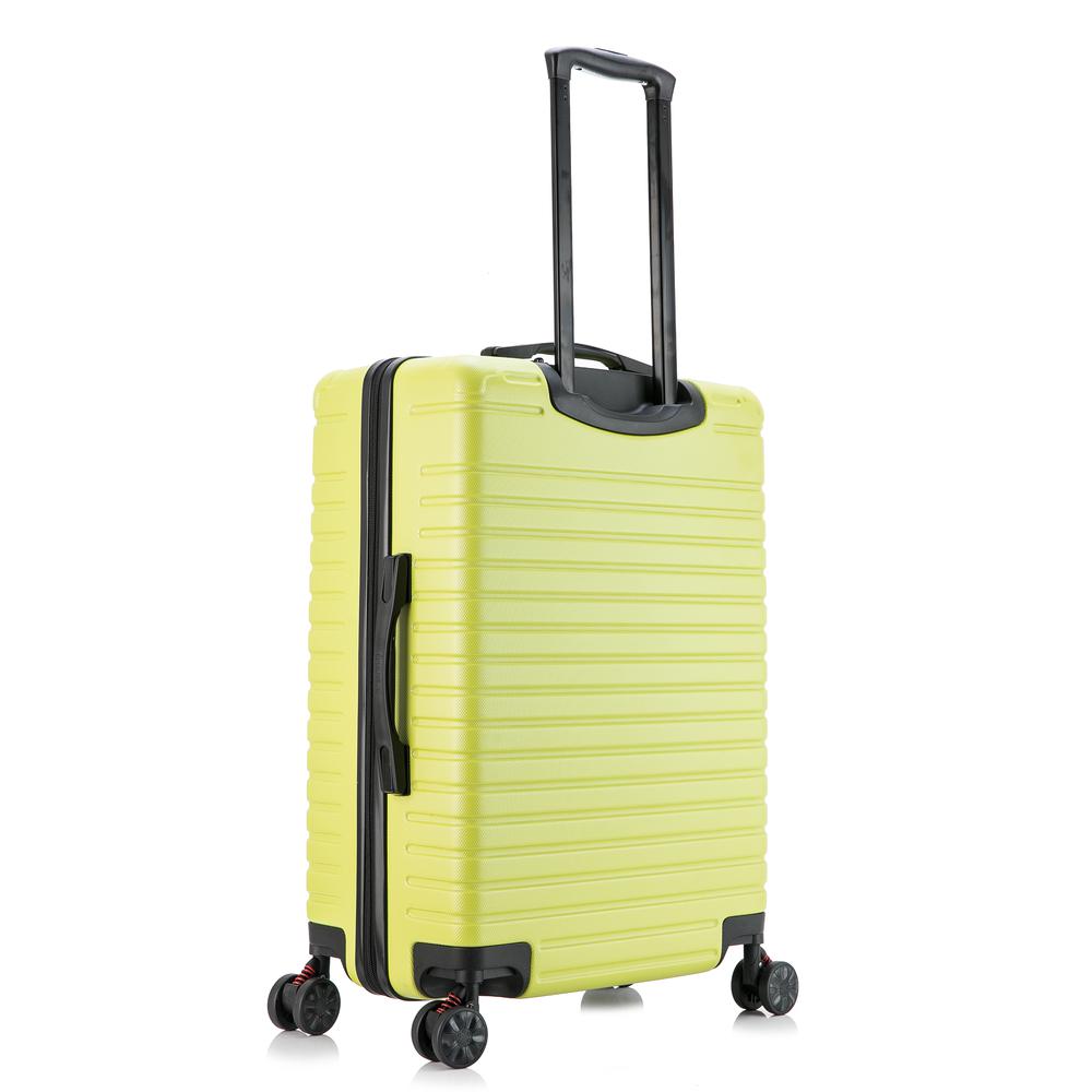 InUSA Deep lightweight hardside spinner 24 inch Green. Picture 12